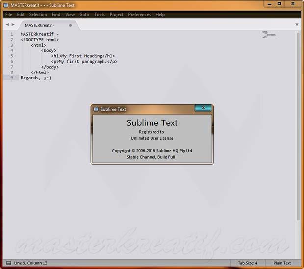 Sublime text 3200 licence key